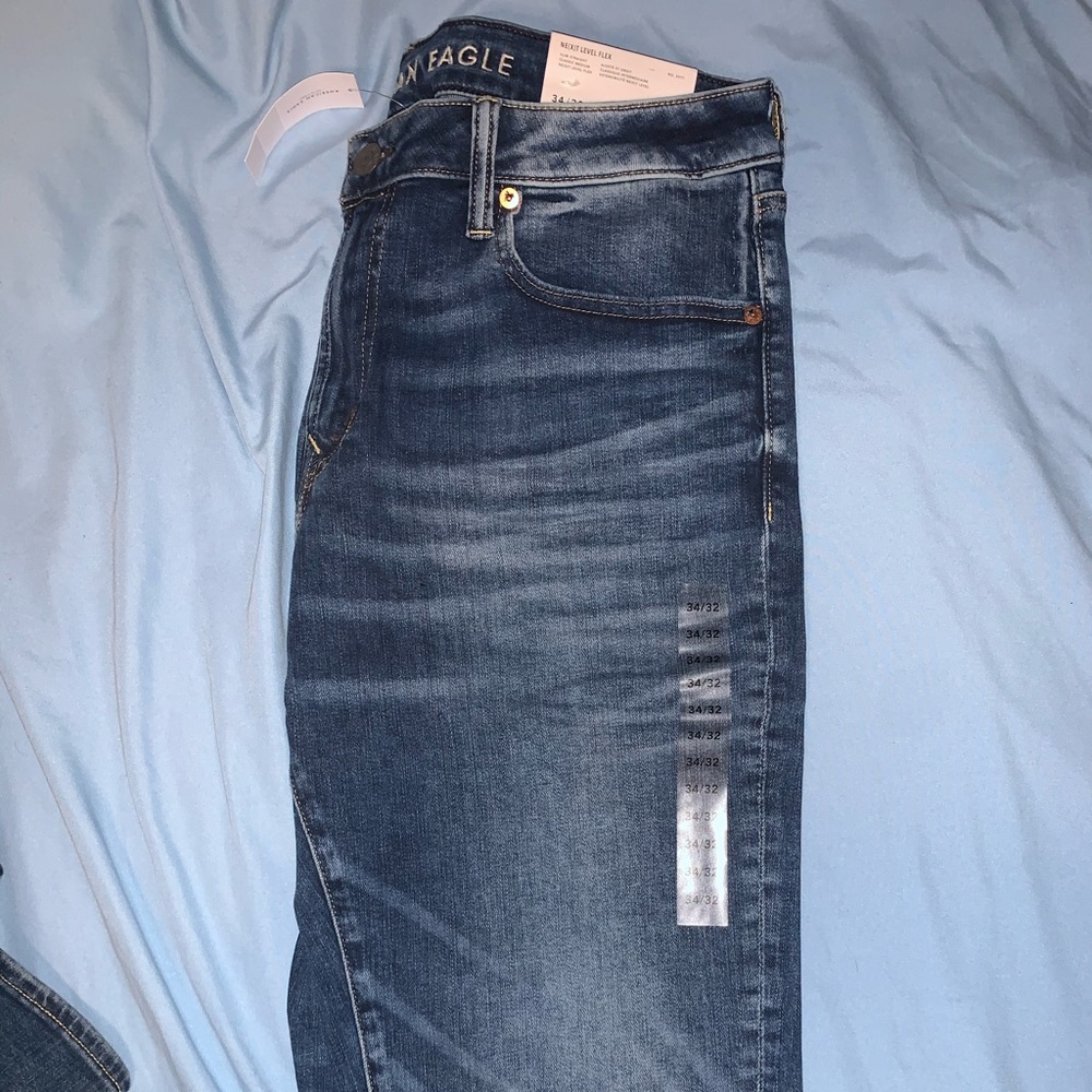 American Eagle Men’s Slim Straight Flex Jeans